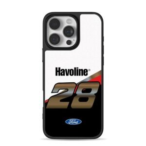 Havoline 28 racing livery Ford logo Phone Case for iPhone 11-17 & Samsung Galaxy S24-S26