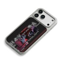Hayabusa Mobile Legends shadow art iPhone 17 Pro Max Electroplated Silver Case2