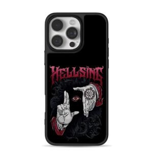 Hellsing alucard hands pentacle eye Phone Case for iPhone 11-17 & Samsung Galaxy S24-S26