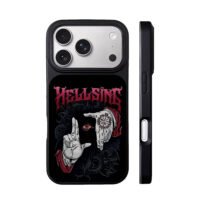 Hellsing alucard hands pentacle eye iPhone 17 Pro Max Black Case