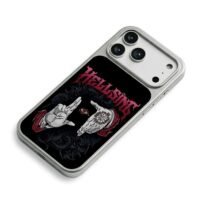 Hellsing alucard hands pentacle eye iPhone 17 Pro Max Electroplated Silver Case2