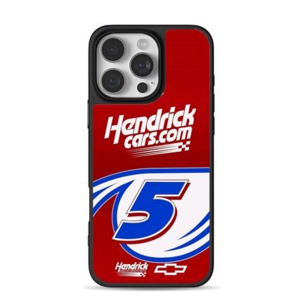 Hendrick cars 5 racing livery Chevy iPhone 16 Pro Max Black Case