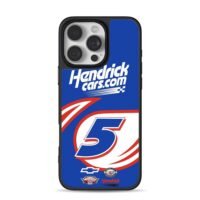 Hendrick No5 NASCAR Chevy racing Phone Case for iPhone 11-17 & Samsung Galaxy S24-S26
