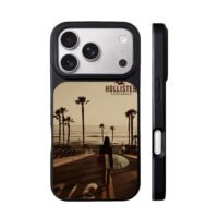 Hollister surfer at palm beach CA iPhone 17 Pro Max Black Case