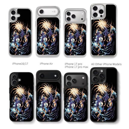 Hollow Knight battle art Chris Brown Phone Case Black Electroplated Silver For Iphone 11 To 17