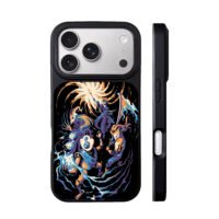 Hollow Knight battle art iPhone 17 Pro Max Black Case