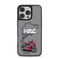 Honda CBR650R HRC Nurburgring bike Phone Case for iPhone 11-17 & Samsung Galaxy S24-S26