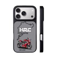 Honda CBR650R HRC Nurburgring bike iPhone 17 Pro Max Black Case