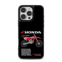 Honda CRF250R red dirt bike Phone Case for iPhone 11-17 & Samsung Galaxy S24-S26