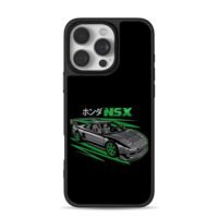 Honda NSX JDM sports car art iPhone 16 Pro Max Black Case
