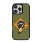 Howling dog Rumo ao Hexa star badge iPhone 16 Pro Max Black Case