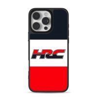 HRC logo on red white navy block iPhone 16 Pro Max Black Case