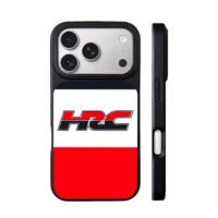 HRC logo on red white navy block iPhone 17 Pro Max Black Case