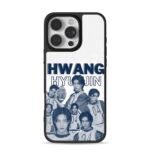 Hyunjin Stray Kids football collage iPhone 16 Pro Max Black Case