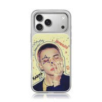 Hyunjin stray kids karma star art iPhone 17 Pro Max Electroplated Silver Case1