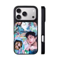 Hyunjin stray kids y2k pic collage iPhone 17 Pro Max Black Case
