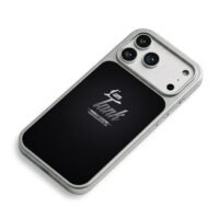 I am Tank Mobile Legend text print iPhone 17 Pro Max Electroplated Silver Case2