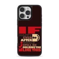 IF Ed Sheeran Perfect lyric couple art iPhone 16 Pro Max Black Case