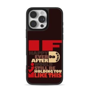 IF Ed Sheeran Perfect lyric couple art iPhone 16 Pro Max Black Case
