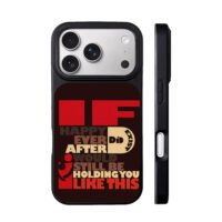 IF Ed Sheeran Perfect lyric couple art iPhone 17 Pro Max Black Case