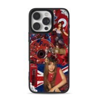 Iggy Azalea UK retro Fancy collage Phone Case for iPhone 11-17 & Samsung Galaxy S24-S26