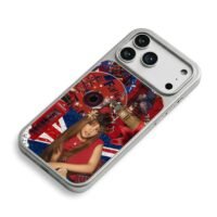 Iggy Azalea UK retro Fancy collage iPhone 17 Pro Max Electroplated Silver Case2