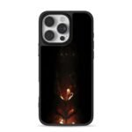 IGRIS glowing dark armored warrior iPhone 16 Pro Max Black Case