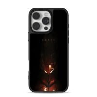IGRIS glowing dark armored warrior iPhone 16 Pro Max Black Case