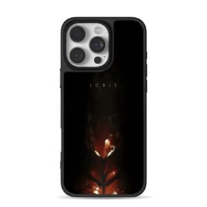 IGRIS glowing dark armored warrior iPhone 16 Pro Max Black Case