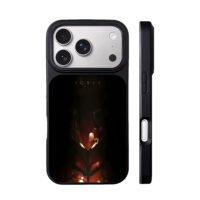 IGRIS glowing dark armored warrior iPhone 17 Pro Max Black Case