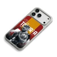 Ilia Topuria UFC 17-0 El Matador iPhone 17 Pro Max Electroplated Silver Case2