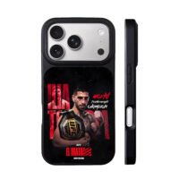 Ilia Topuria UFC Champ El Matador iPhone 17 Pro Max Black Case