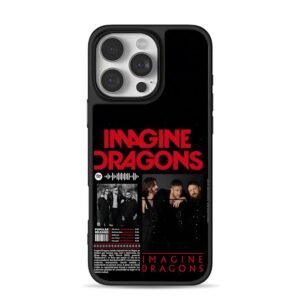 Imagine Dragons band members poster iPhone 16 Pro Max Black Case