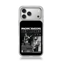 Imagine Dragons Ben McKee LOOM Tour iPhone 17 Pro Max Electroplated Silver Case1
