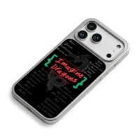 Imagine Dragons dragon song titles iPhone 17 Pro Max Electroplated Silver Case2