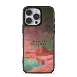 Imagine Dragons I desert starry sky iPhone 16 Pro Max Black Case
