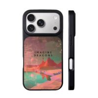 Imagine Dragons I desert starry sky iPhone 17 Pro Max Black Case
