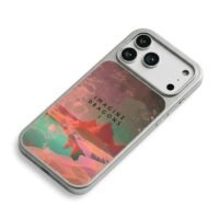 Imagine Dragons I desert starry sky iPhone 17 Pro Max Electroplated Silver Case2