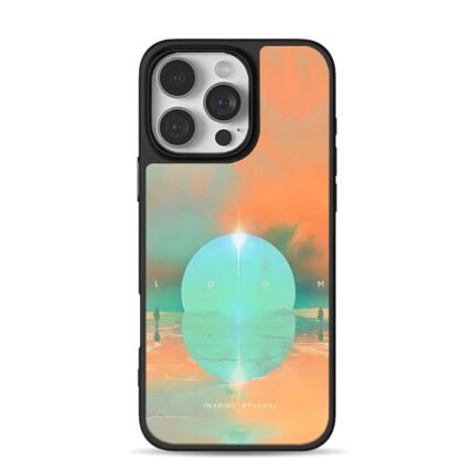 Imagine Dragons Loom beach orb art iPhone 16 Pro Max Black Case