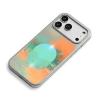 Imagine Dragons Loom beach orb art iPhone 17 Pro Max Electroplated Silver Case2