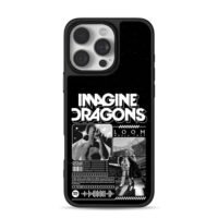 Imagine Dragons Loom World Tour art iPhone 16 Pro Max Black Case