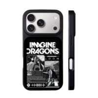 Imagine Dragons Loom World Tour art iPhone 17 Pro Max Black Case