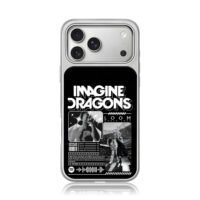 Imagine Dragons Loom World Tour art iPhone 17 Pro Max Electroplated Silver Case1