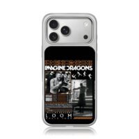 Imagine Dragons Loom World Tour art iPhone 17 Pro Max Electroplated Silver Case1