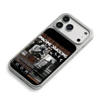 Imagine Dragons Loom World Tour art iPhone 17 Pro Max Electroplated Silver Case2