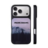 Imagine Dragons purple misty mountain iPhone 17 Pro Max Black Case