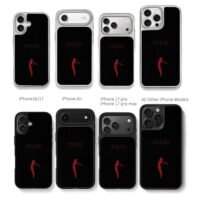 Imagine Dragons red dancer black Chris Brown Phone Case Black Electroplated Silver For Iphone 11 To 17