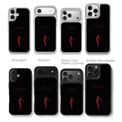 Imagine Dragons red dancer black Chris Brown Phone Case Black Electroplated Silver For Iphone 11 To 17