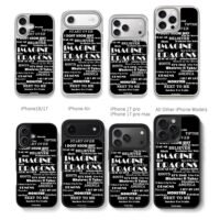 Imagine Dragons song titles art Chris Brown Phone Case Black Electroplated Silver For Iphone 11 To 17