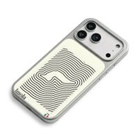 Imola 1994 F1 track line art flag iPhone 17 Pro Max Electroplated Silver Case2